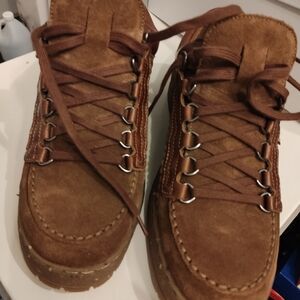 Mephisto Brown Leather Men's Shoes